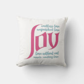 Coussin Amour infini (Recto)