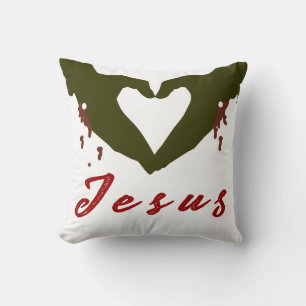 Coussin amour Jésus