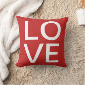Coussin Amour Moderne Coloré Rouge (Couverture)