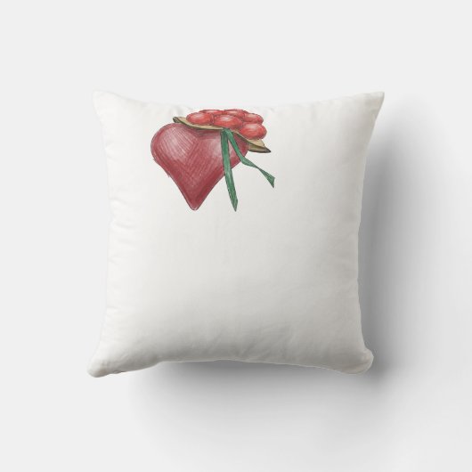 Coussin Amour noir (Verso)