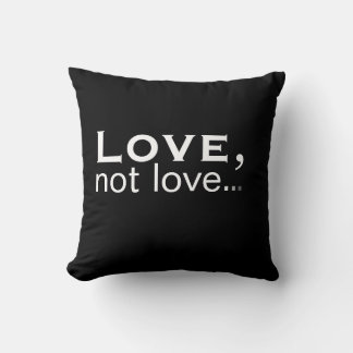 Coussin Amour pas amour