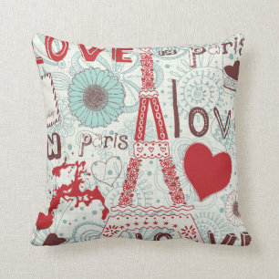 Coussin Amour peu précis à Paris