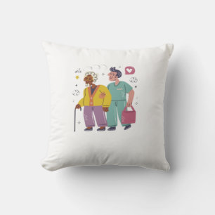 Coussin Amour pour les infirmières