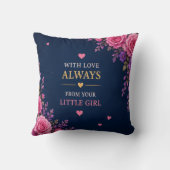 COUSSIN AMOUR POUR PAPA DE SES FILLES (Verso)