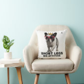 Coussin Amoureux de Bouledogues Français (Chaise)
