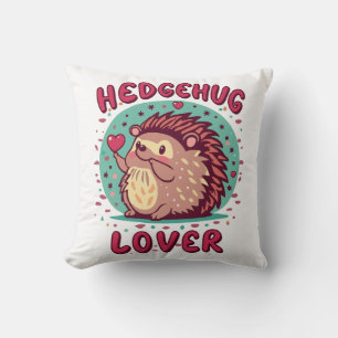 Coussin Amoureux de câlins de hérisson