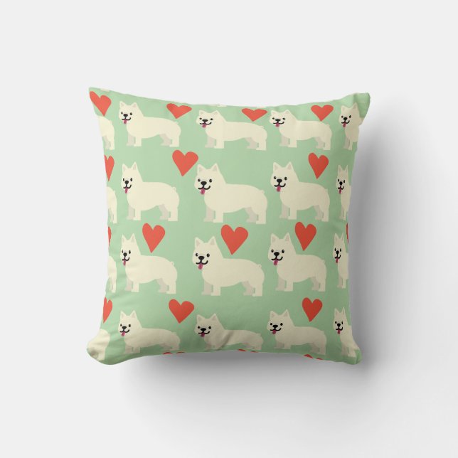 Coussin Amoureux de Frenchie (Recto)