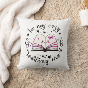 Coussin Amoureux de livres confortable