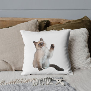 Coussin Amoureux des animaux de compagnie personnalisé Sia