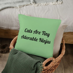 Coussin Amoureux des animaux DIY Citation mignonne et drôl