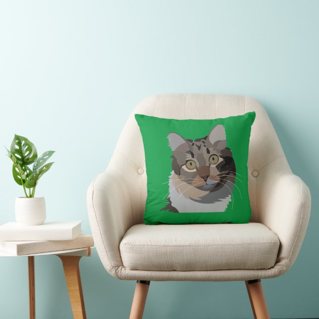 Coussin Amoureux des chats animal de chat (Chaise)