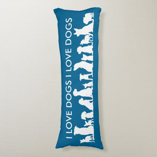 Coussin Amoureux des chiens (Devant (Vertical))