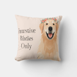 Coussin amoureux des chiens