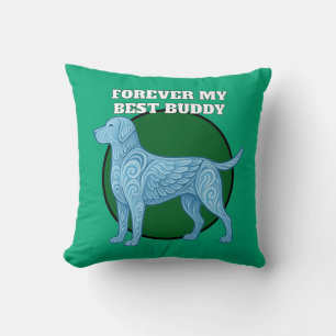 Coussin amoureux des chiens