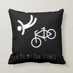Coussin amoureux du vélo - je fais mes propres cascades e