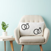COUSSIN AMOUREUX POUR "NEWLYWEDS" AJOUTER DES NOMS (Chaise)