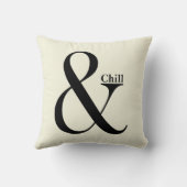 Coussin Ampersand Chill (Verso)