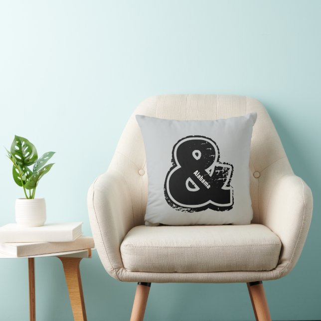 Coussin Ampersand personnalisé (Chaise)