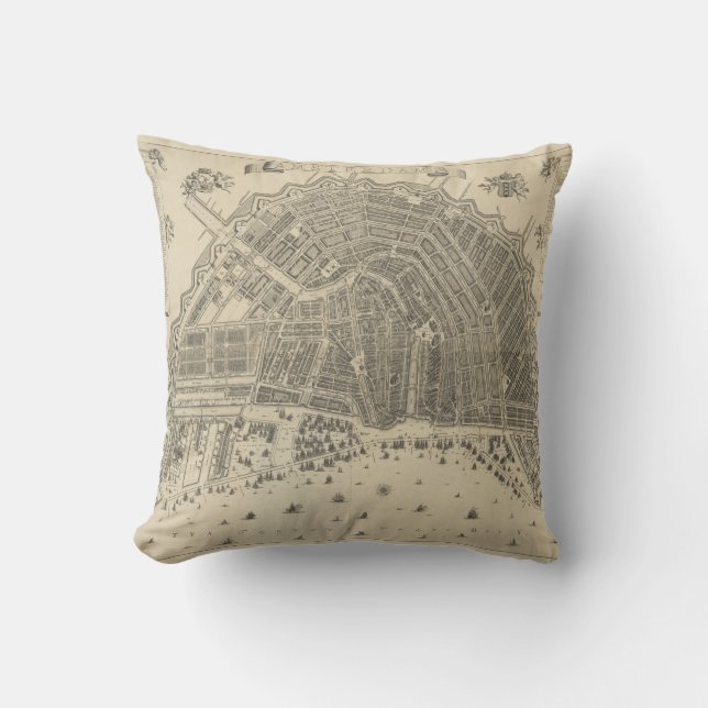 Coussin Amsterdam - Jeu d'oreiller (Recto)