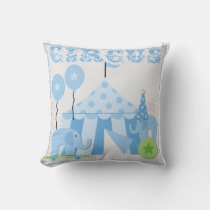 Coussin amusant Blue Circus