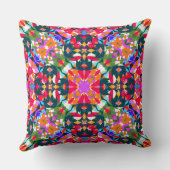 Coussin Amusant Bright Motif Moderne Eclectique Dopamine D (Verso)