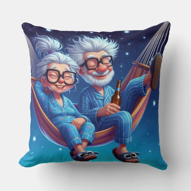 Coussin amusant customisé (Recto)