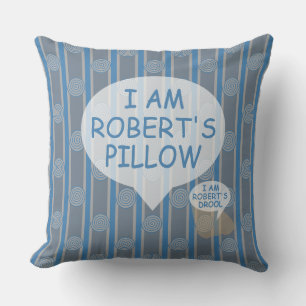 Coussin Amusant et fantaisie Spirale personnalisable