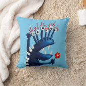 Coussin Amusant Monster Flower Blue (Couverture)
