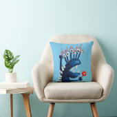 Coussin Amusant Monster Flower Blue (Chaise)