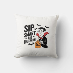 Coussin Amusant Vampire Thème Halloween Design