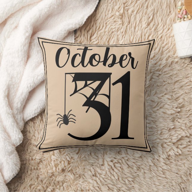 Coussin Amusants Halloween 31 octobre (Couverture)