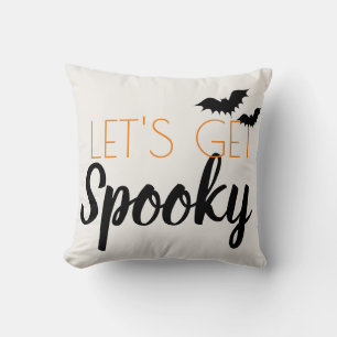 Coussin Amusants Happy Halloween chauve "Let's Get Éffraya
