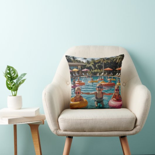 Coussin Amusement à la piscine (Chaise)