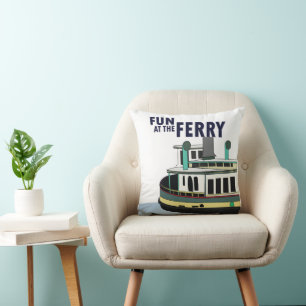 Coussin Amusement Au Voyage En Bateau De Traversée