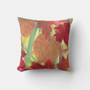 Coussin Amusement coloré avec automne Feuilles d'automne C