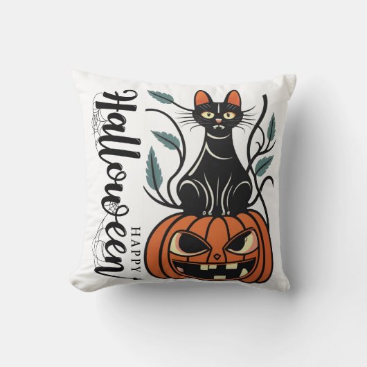 Coussin Amusement d'Halloween (Recto)