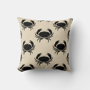 Coussin amusement motif thème CRABE nautique