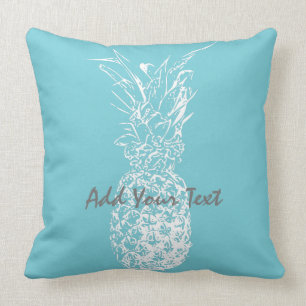 Coussin Ananas blanc