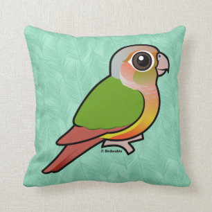 Coussin Ananas Conure Vert-cheeked de Birdorable