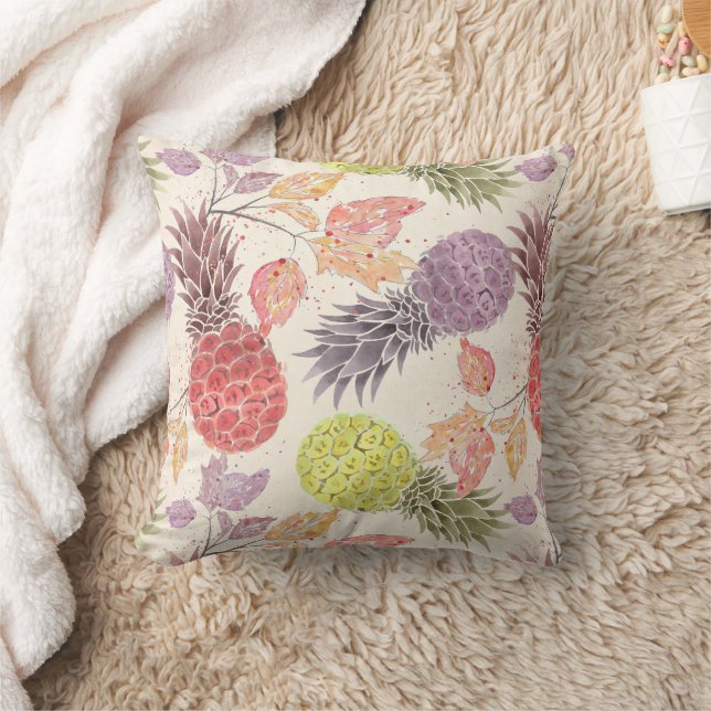 Coussin Ananas, couple sucré, fruit (Couverture)