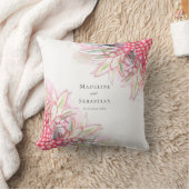 Coussin Ananas rose exotique Mariage (Couverture)
