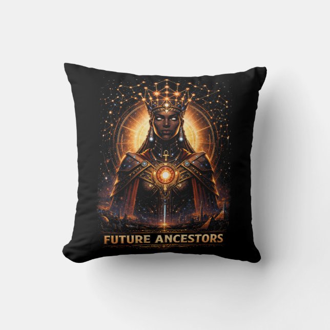 Coussin Ancêtres futurs (Recto)