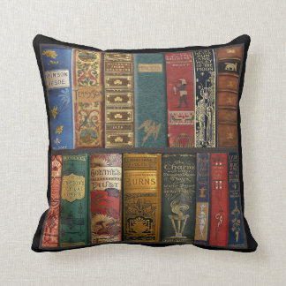 Coussin ancien de livre