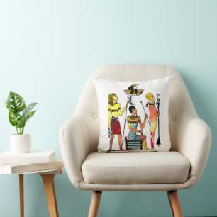 Coussin Ancien Égypte Pharaons Lavish Ormamentation