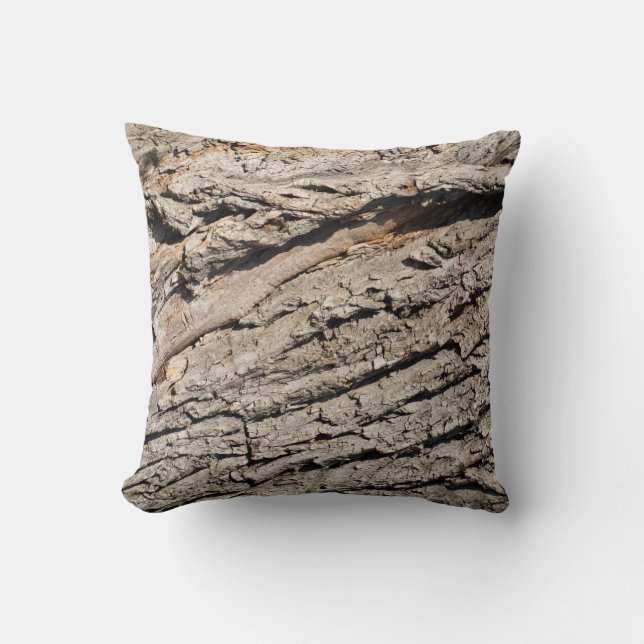Coussin Ancien motif de tronc (Recto)