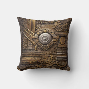 Coussin Anciens symboles abstraits mixtes aztèques et celt