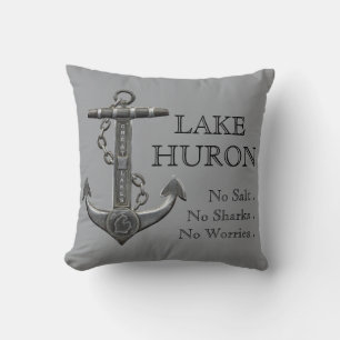 Coussin Ancrage de pirate nautique en détresse du lac Huro