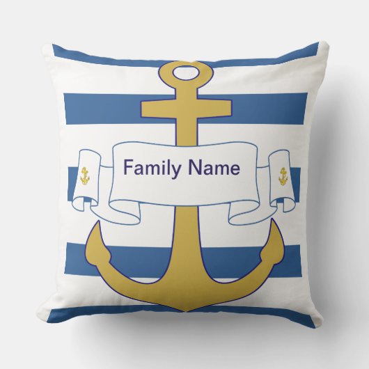 Coussin Ancre (Recto)