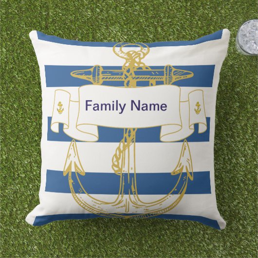 Coussin Ancre (Herbe)