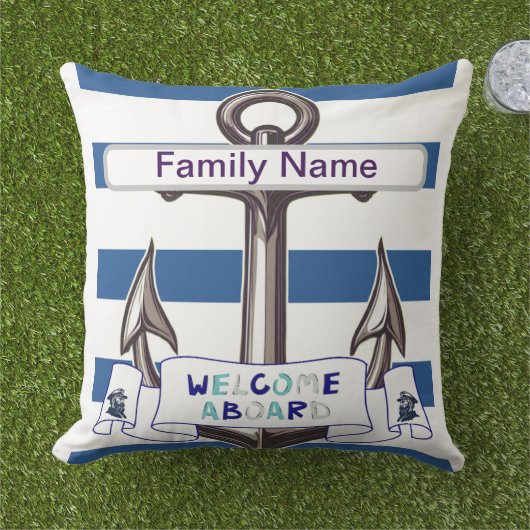 Coussin Ancre (Herbe)